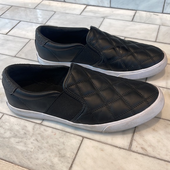 Nine West Womens Size 9.5M Black Slip On Round Toe Casual Loafer Shoes WNLACIE3 - Picture 2 of 13